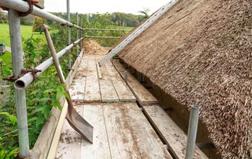 advantages of Fishpond Bottom thatch roofing