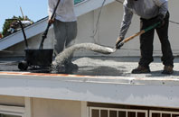 Fishpond Bottom flat roofing repair